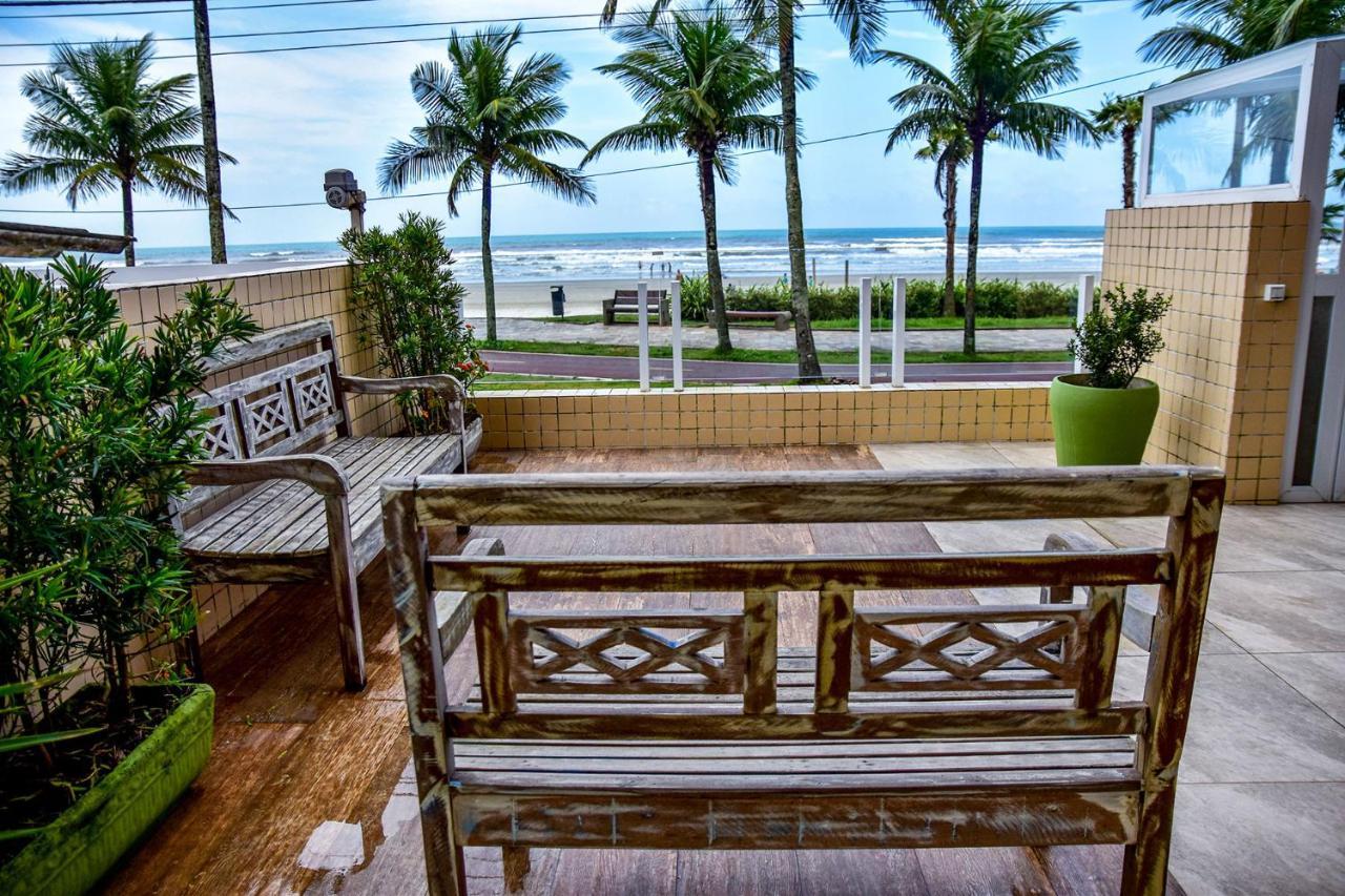Apto C Wi-Fi A Beira-Mar Na Praia Jardim Real Sp Praia Grande (Santos) Exterior photo