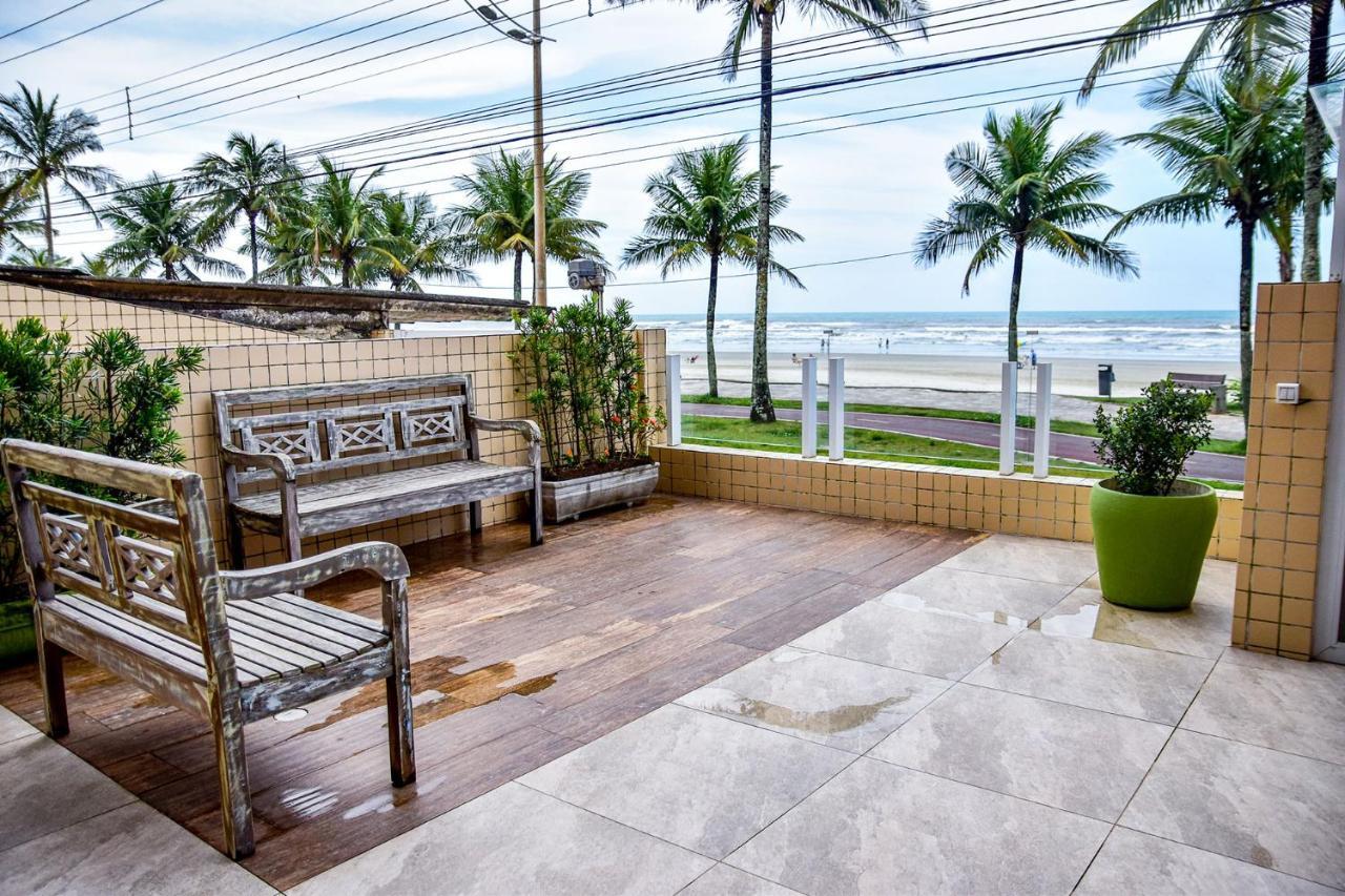 Apto C Wi-Fi A Beira-Mar Na Praia Jardim Real Sp Praia Grande (Santos) Exterior photo